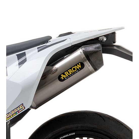 ARROW Race-Tech Titanium With Carbon End Cap Husqvarna 701 Enduro / Supermoto ´17-23 Muffler