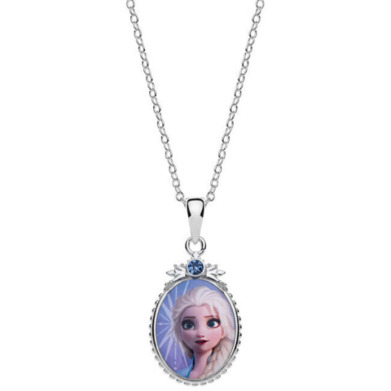 Popular Girls Silver Necklace Frozen CS00021SRJL-P.CS