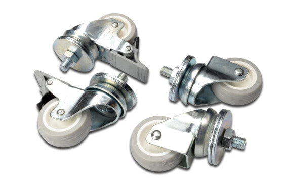 DIGITUS Lockable castors for standard wall mounting cabinets Unique