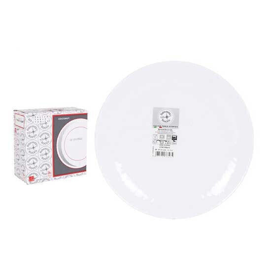 BORMIOLI Dinner Plate 27 cm Coconut Opal