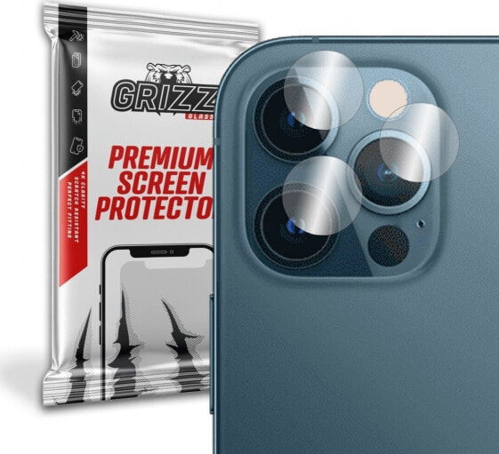 GrizzGlass Szkło hybrydowe na aparat Grizz Apple iPhone 12 Pro Max