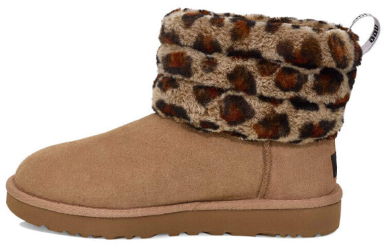 Ботинки UGG Fluff Mini Quilted Leopard 1105358-AMP