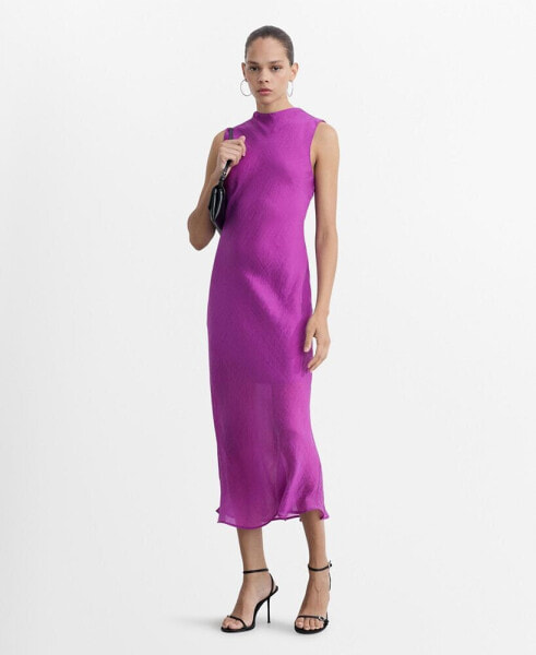 Women's Lyocell Midi-Dress