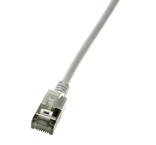 LogiLink Slim U/FTP - 1 m - Cat6a - U/FTP (STP) - RJ-45 - RJ-45