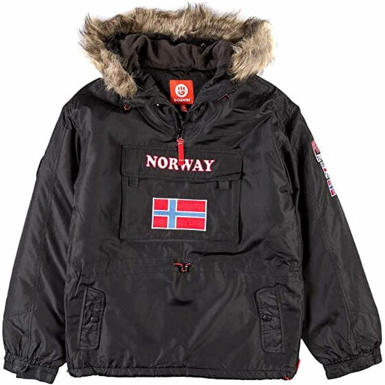 Толстовка с капюшоном детская Go & Win Norway Чёрный