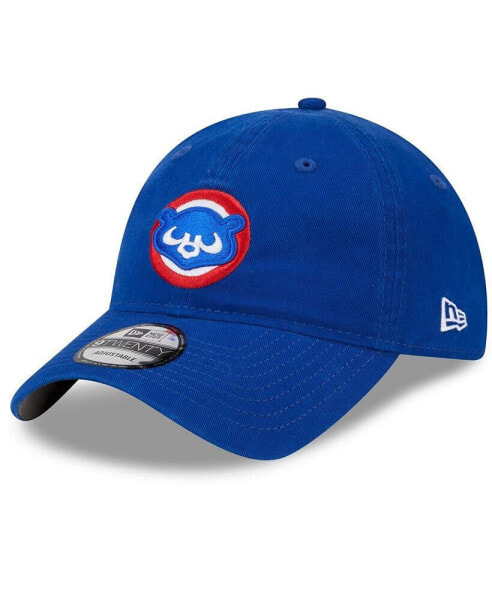 Men's Royal Chicago Cubs 2024 Batting Practice 9TWENTY Adjustable Hat