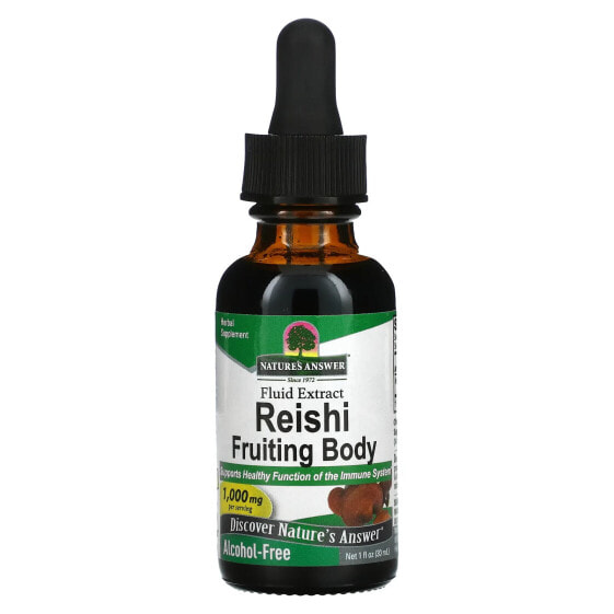 Reishi Fruiting Body, Fluid Extract, Alcohol-Free, 1,000 mg, 1 fl oz (30 ml)