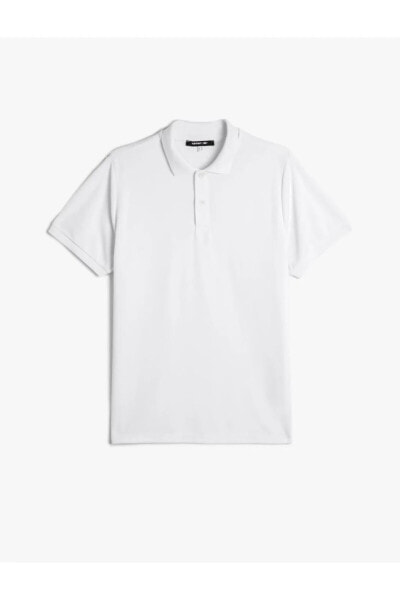 Erkek Beyaz Tişört - 4sam10059nk