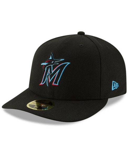 Головной убор бренда New Era модели Miami Marlins Low Profile AC Performance 59FIFTY Fitted Cap