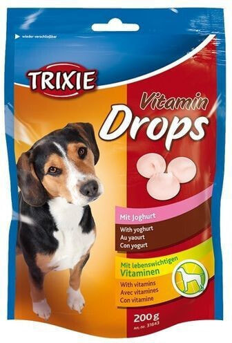 Лакомство для собак TRIXIE DROPSY JOGURT 200 грамм