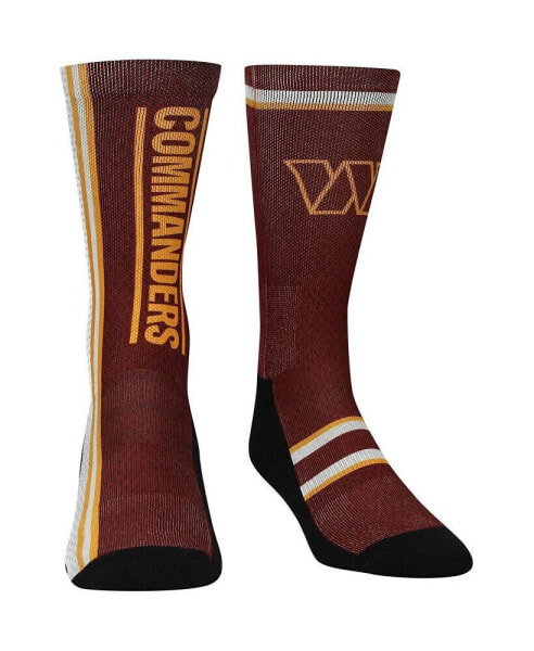 Youth Boys and Girls Socks Burgundy Washington Commanders Classic Uniform Crew Socks