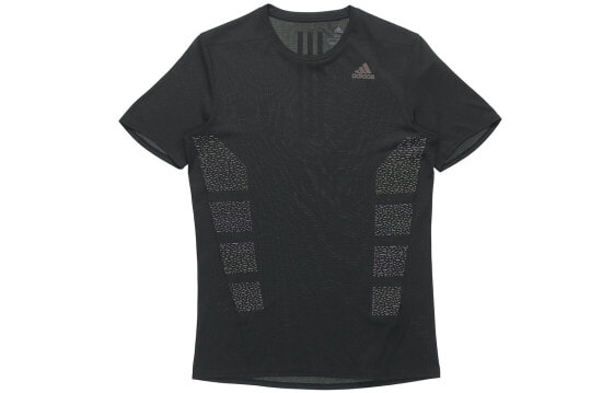 adidas Supernova Shirt 跑步运动短袖T恤 男款 黑色 / Футболка Adidas Supernova Shirt T CG1130