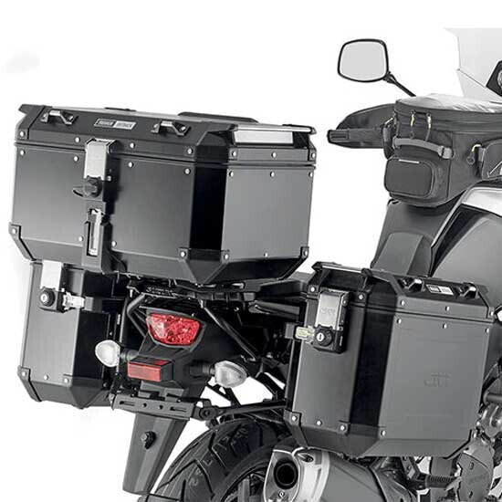 GIVI Suzuki V-Strom side cases fitting