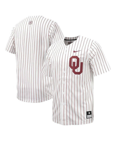 Men's Oklahoma Sooners Pinstripe Replica Baseball Jersey