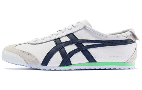 Onitsuka Tiger鬼冢虎 MEXICO 66 经典 低帮 运动休闲鞋 男女同款 白绿 / Кроссовки Onitsuka Tiger MEXICO 66 1183A359-101