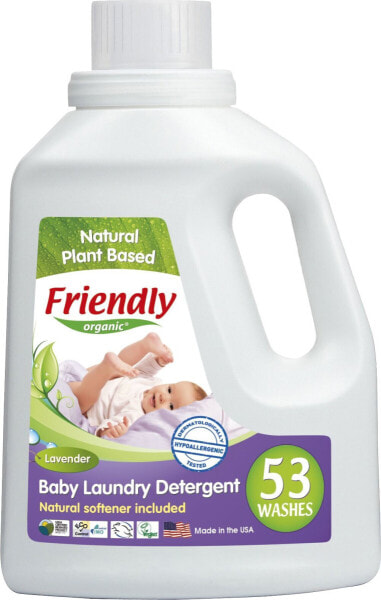 Friendly Organic Płyn do prania ubranek dziecięcych, lawendowy, 1567 ml (FRO00010)