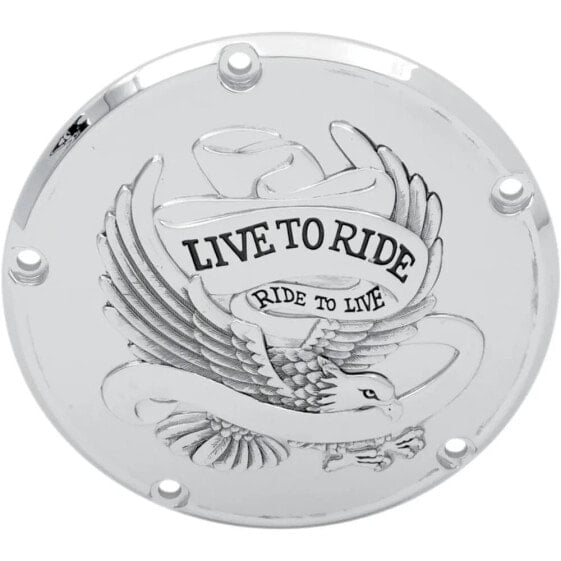 DRAG SPECIALTIES Live To Ride Derby Harley Davidson FLD 1690 Dyna Switchback 12 33-0065CA Clutch Cover