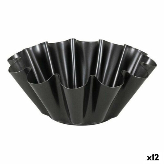 Форма для флана Quttin 52300 из углеродистой стали (Ø 23 см) 23 x 9 см (12 штук)
