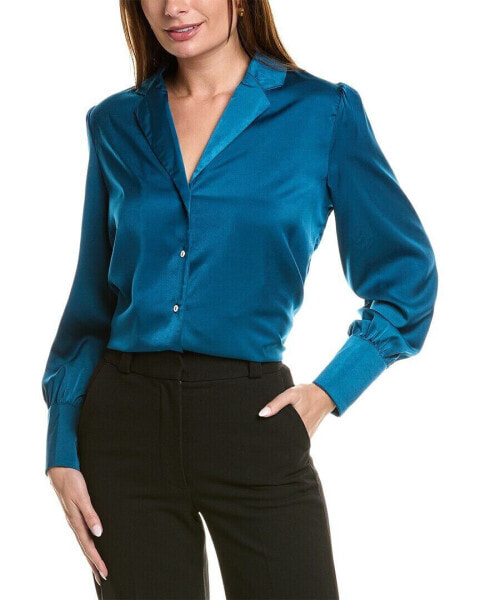 Serenette Collared Shirt Women's Blue S
