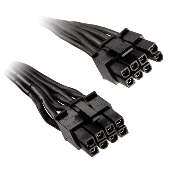 SilverStone 8 Pin ATX zu 6+2 Pin PCIe Kabel 350mm - schwarz