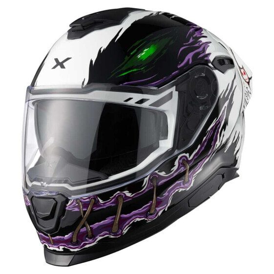 Шлем полнолицевой NEXX Y.100R Night Rider