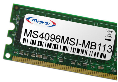 Memorysolution Memory Solution MS4096MSI-MB113 - 4 GB