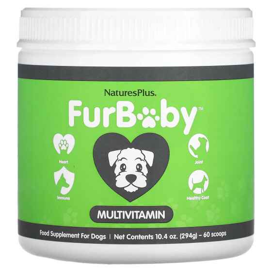 NaturesPlus, FurBaby, мультивитамины для собак, 294 г (10,4 унции)