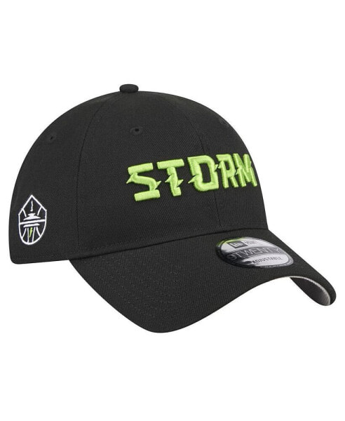 Men's and Women's Black Seattle Storm Rebel Series 9TWENTY Adjustable Hat