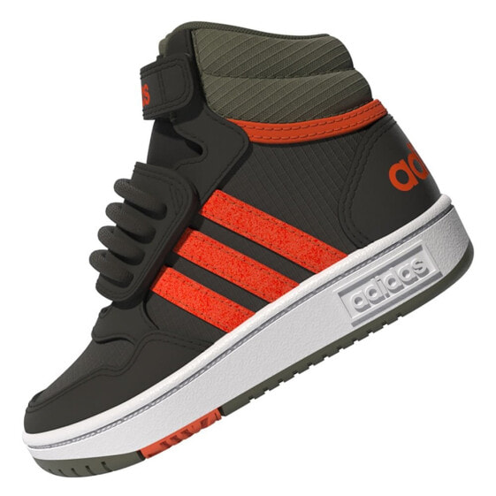 Adidas hoops hot sale mid infants trainers