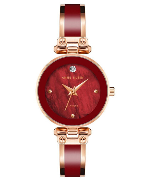 Часы Anne Klein Rose Gold Alloy Bangle Watch