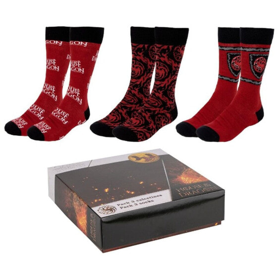 Socks House of Dragon 3 Pieces 40-46