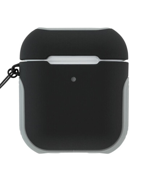 Ремешок для часов WITHit черный с серыми акцентами Apple AirPod Sport Case
