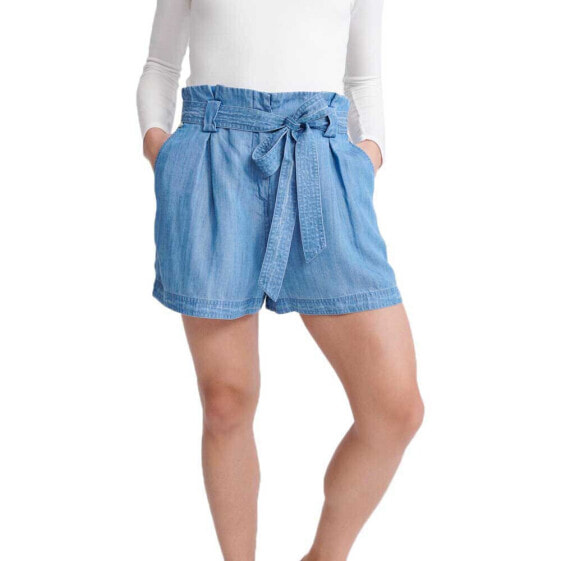 SUPERDRY Desert Paperbag denim shorts