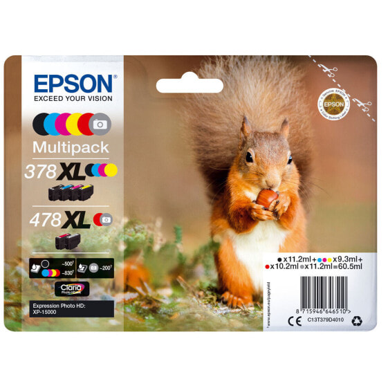 Original Ink Cartridge Epson C13T379D4010 Multicolour