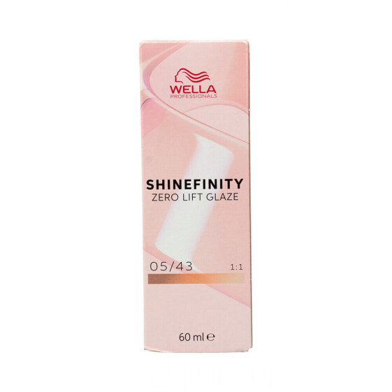 Перманентный краска Wella Shinefinity color Nº 05/43 60 ml (60 ml)