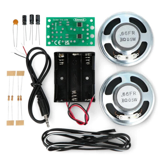 Stereo construction kit - stereo amplifier - Kitronik 2179