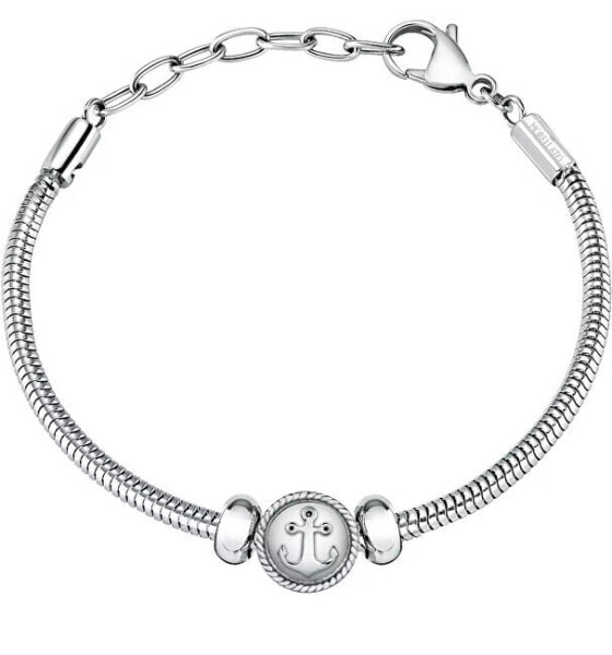 Steel pendant bracelet with Drops SCZ1189 anchor
