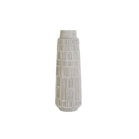 Vase Home ESPRIT White Resin 18 x 18 x 52 cm