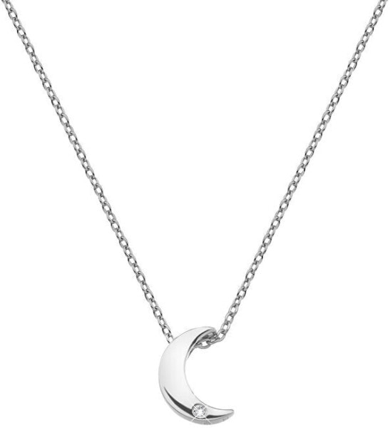 Silver crescent necklace Amulets DP723
