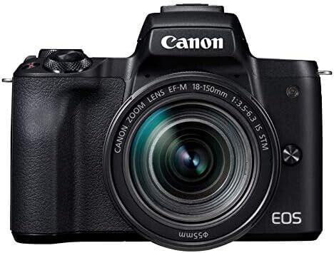 Canon EOS M50, White Camera