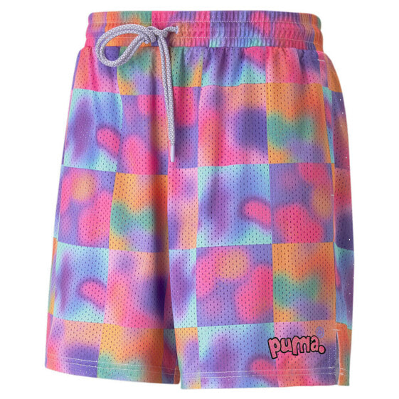 Puma 8Enjamin X TieDye Mesh 6 Inch Shorts Mens Size L Casual Athletic Bottoms 5