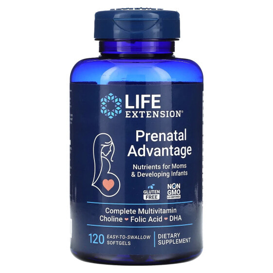 Prenatal Advantage, 120 Easy-To-Swallow Softgels