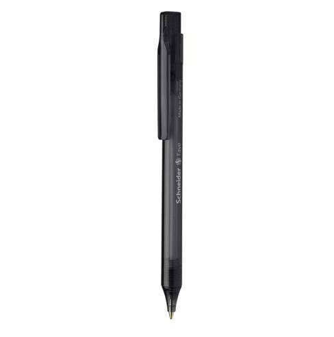 Schneider Schreibgeräte Schneider Pen Fave - Black - Black - Clip-on retractable ballpoint pen - Medium - Plastic - ISO 12757-2