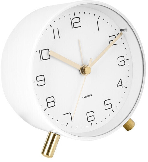 Часы будильник Karlsson Budík KA5752WH