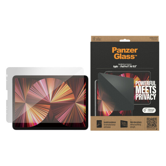 PanzerGlass ™ Apple iPad Pro 11? (2020 | 2021) | Air (2020/2022) - Privacy | Screen Protector Glass - Clear screen protector - 27.9 cm (11") - Tempered glass - Polyethylene terephthalate (PET) - 55 g - 1 pc(s)