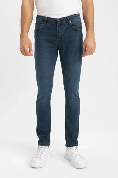 Carlo Skinny Fit Ekstra Dar Kalıp Normal Bel Ekstra Dar Paça Jean Pantolon Y5168az22wn