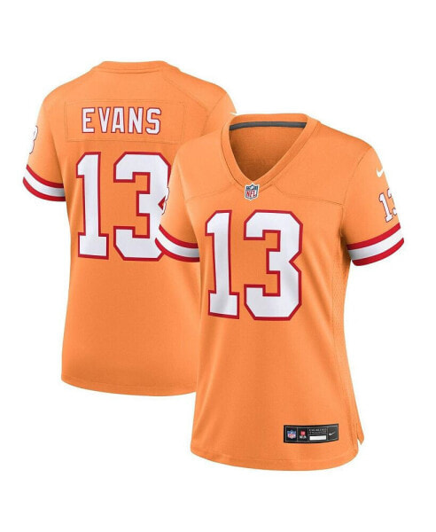 Women's Mike Evans Orange Tampa Bay Buccaneers Throwback Game Jersey