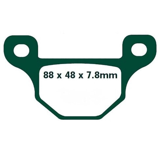 MOTO-MASTER MM098721 Brake Pads