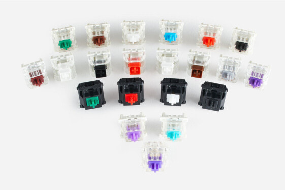 Glorious PC Gaming Race Gateron Green Switches - Linear Silent - Green - 120 pc(s) - Gateron - Glorious PC Gaming Race GMMK - China