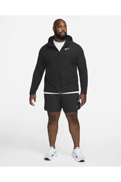 Олимпийка мужская Nike Pro Flex Vent Max Erkek Su Geçirmez Sweat Ceket CU7346-010 V2
